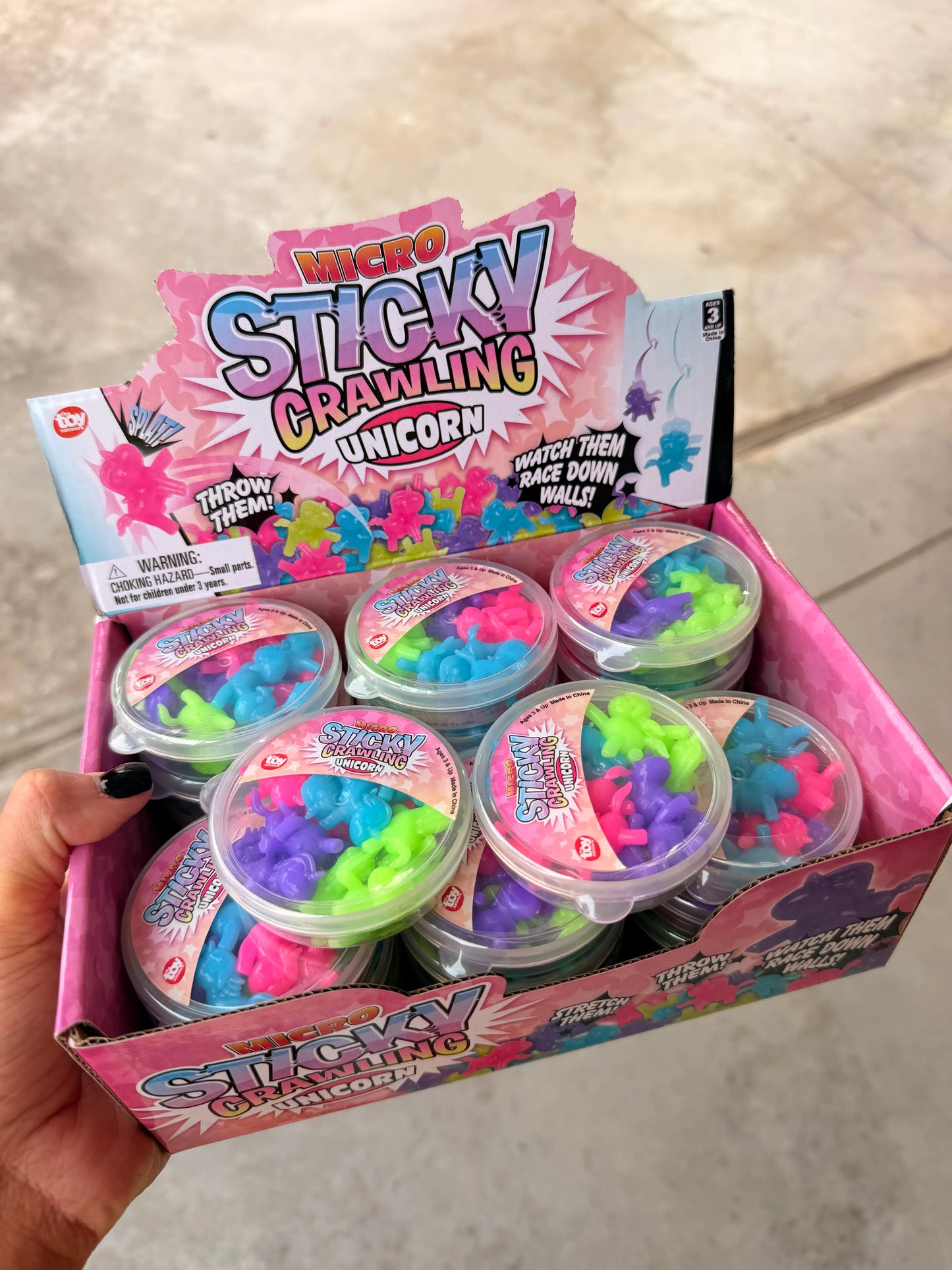 Sticky Crawling Unicorns