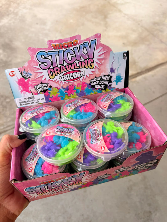 Sticky Crawling Unicorns