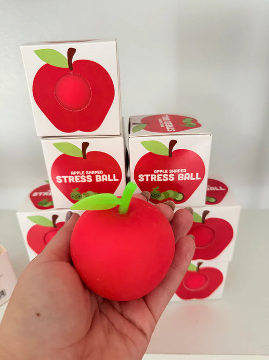 Red Apple Stress Ball