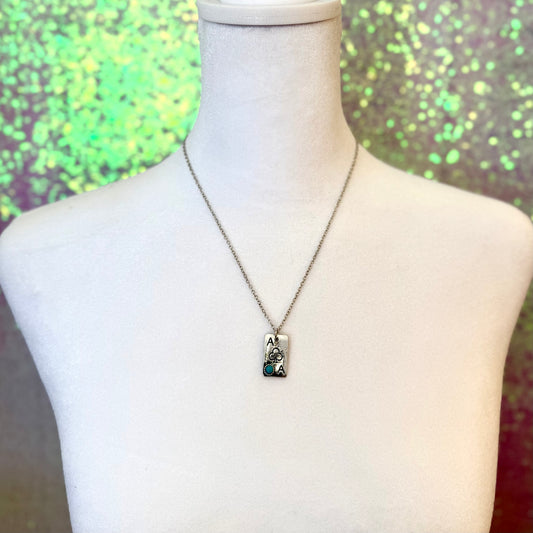 Ace of Clubs Necklace