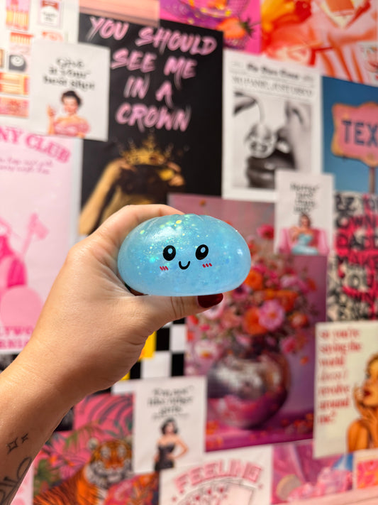 Glow in the Dark Glitter Dumpling