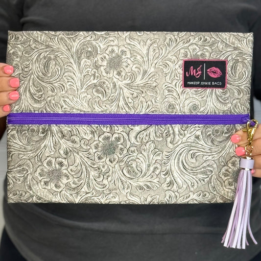 Southern Charm ~ Purple Zipper