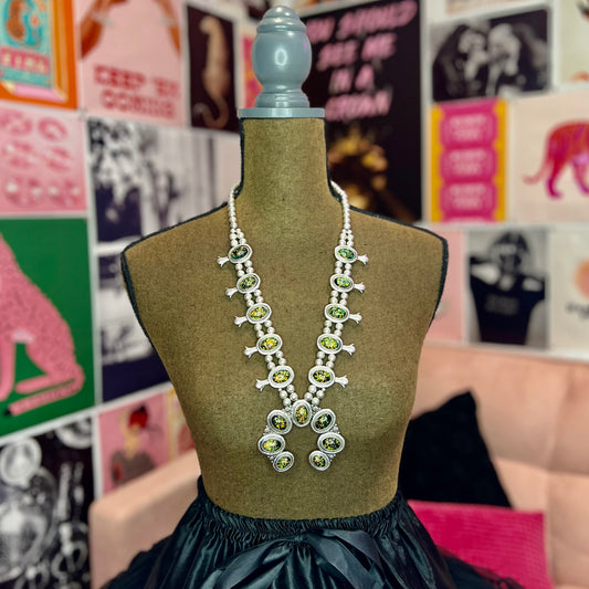 Midnight Galaxy Squash Necklace