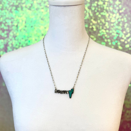 Howdy Bolt Necklace