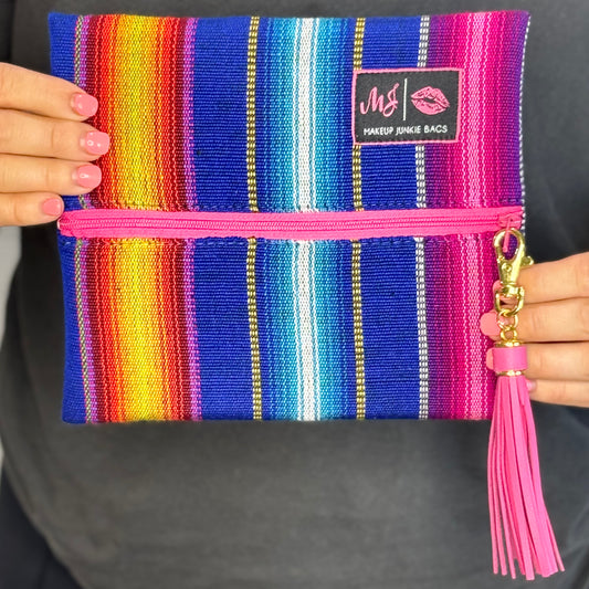 Serape ~ Pink Zipper