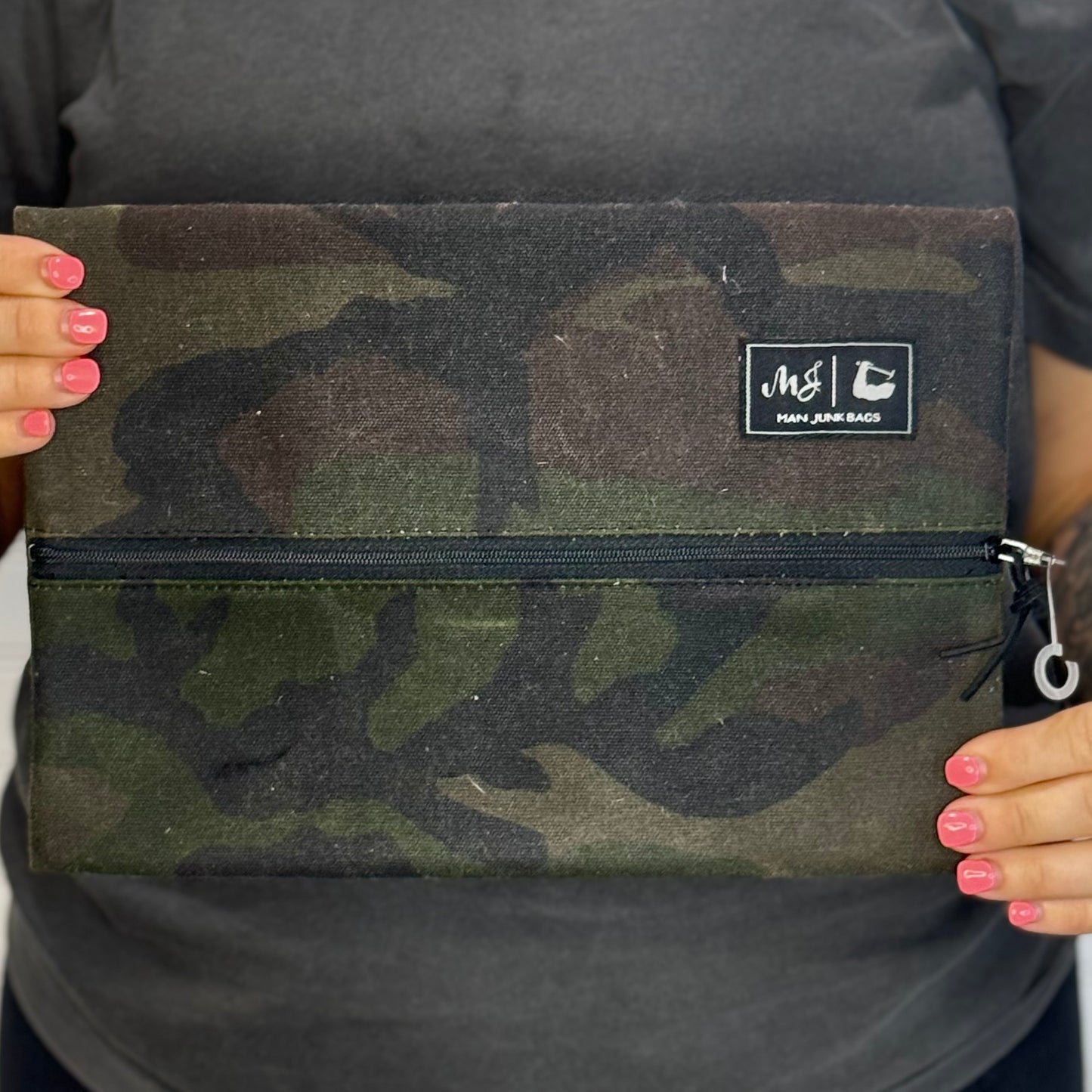 Waxed Canvas Camo ~ Man Junk