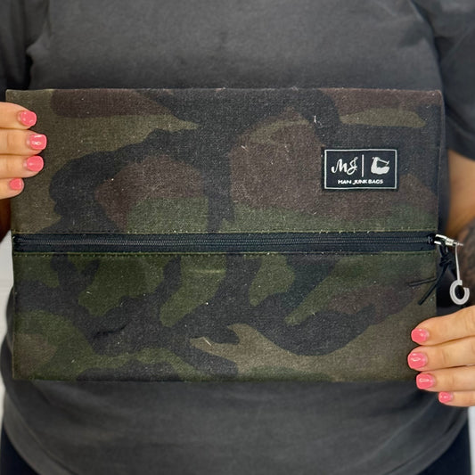 Waxed Canvas Camo ~ Man Junk