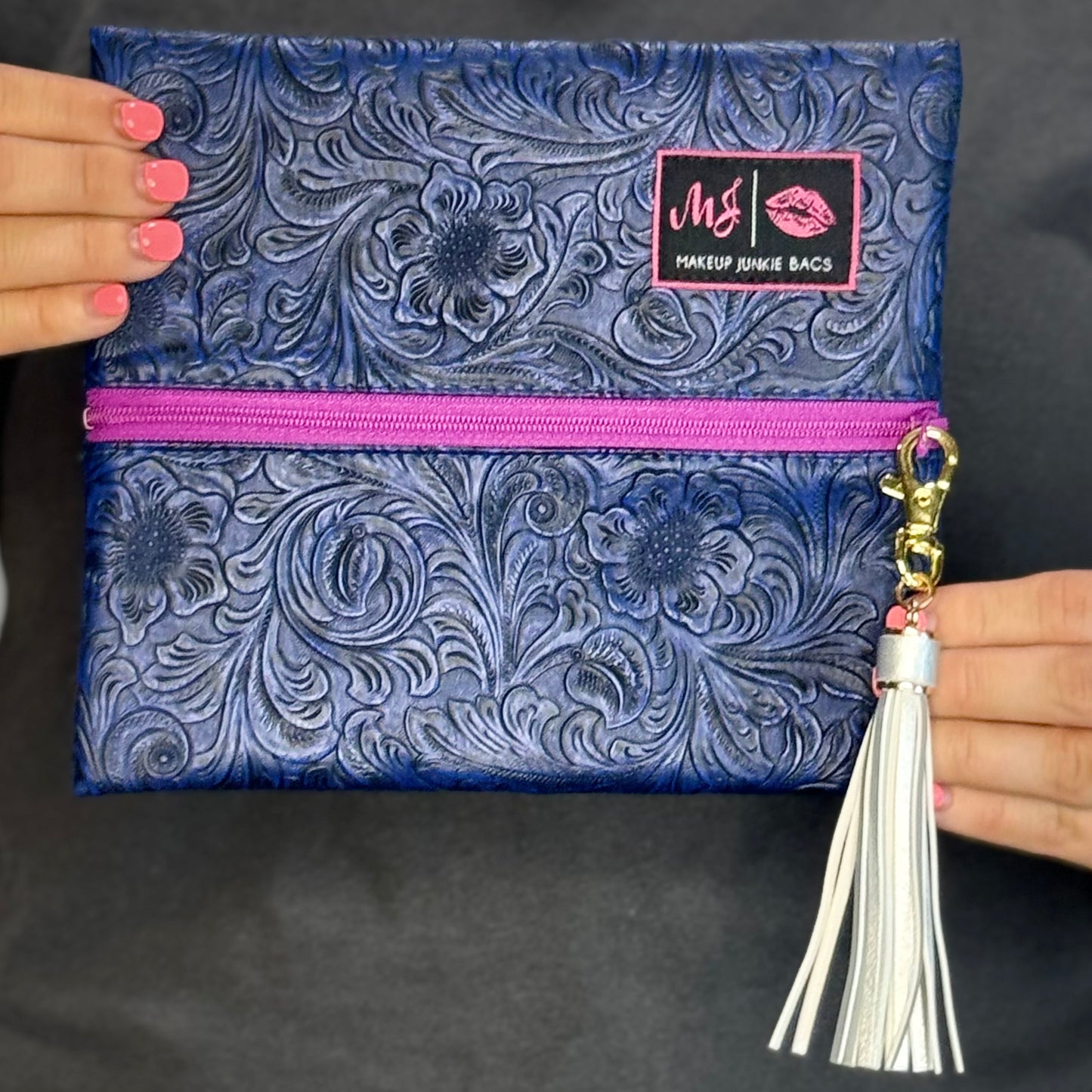Indigo Nights ~ Purple Zipper
