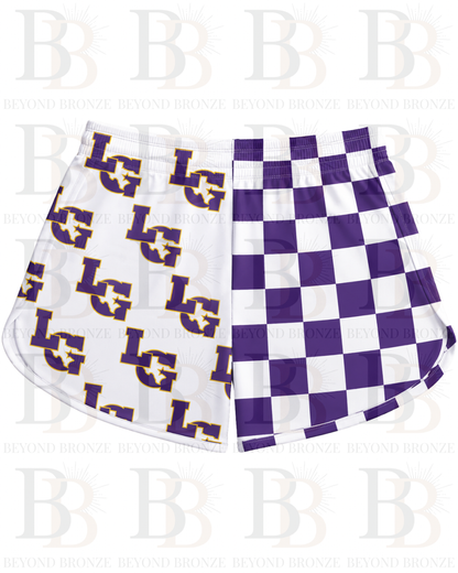 Stadium Lights Shorts - Checkered