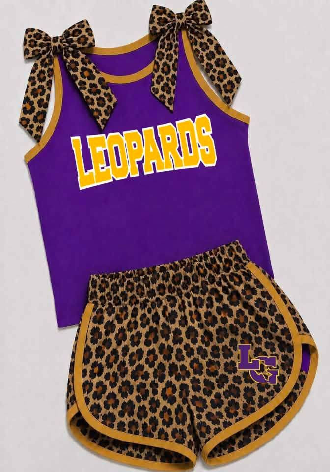 Varsity Leopard Bow Set (Youth Only)